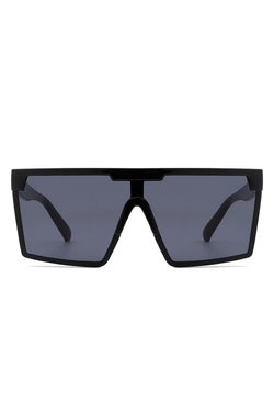 Oversize Square Flat Top Fashion Women Sunglasses