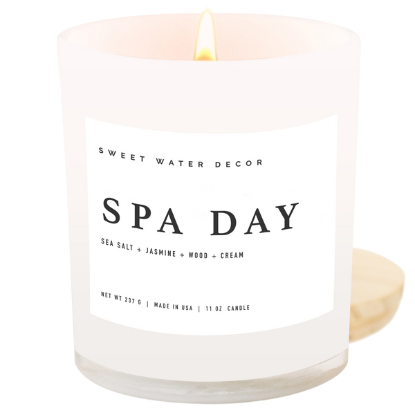 Spa Day 11 oz Soy Candle - Home Decor & Gifts