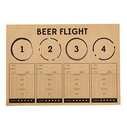 Beer Flight Placemats - 24 Pieces