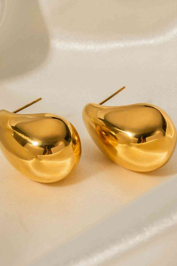 18K Gold-Plated Copper Earrings