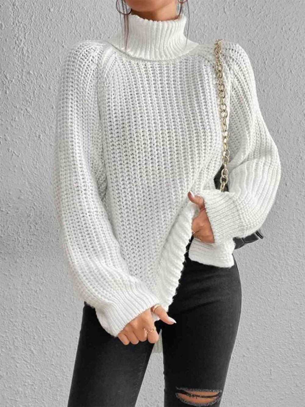 COTTON RIB KNIT（ニット／セーター）｜L'Appartement
